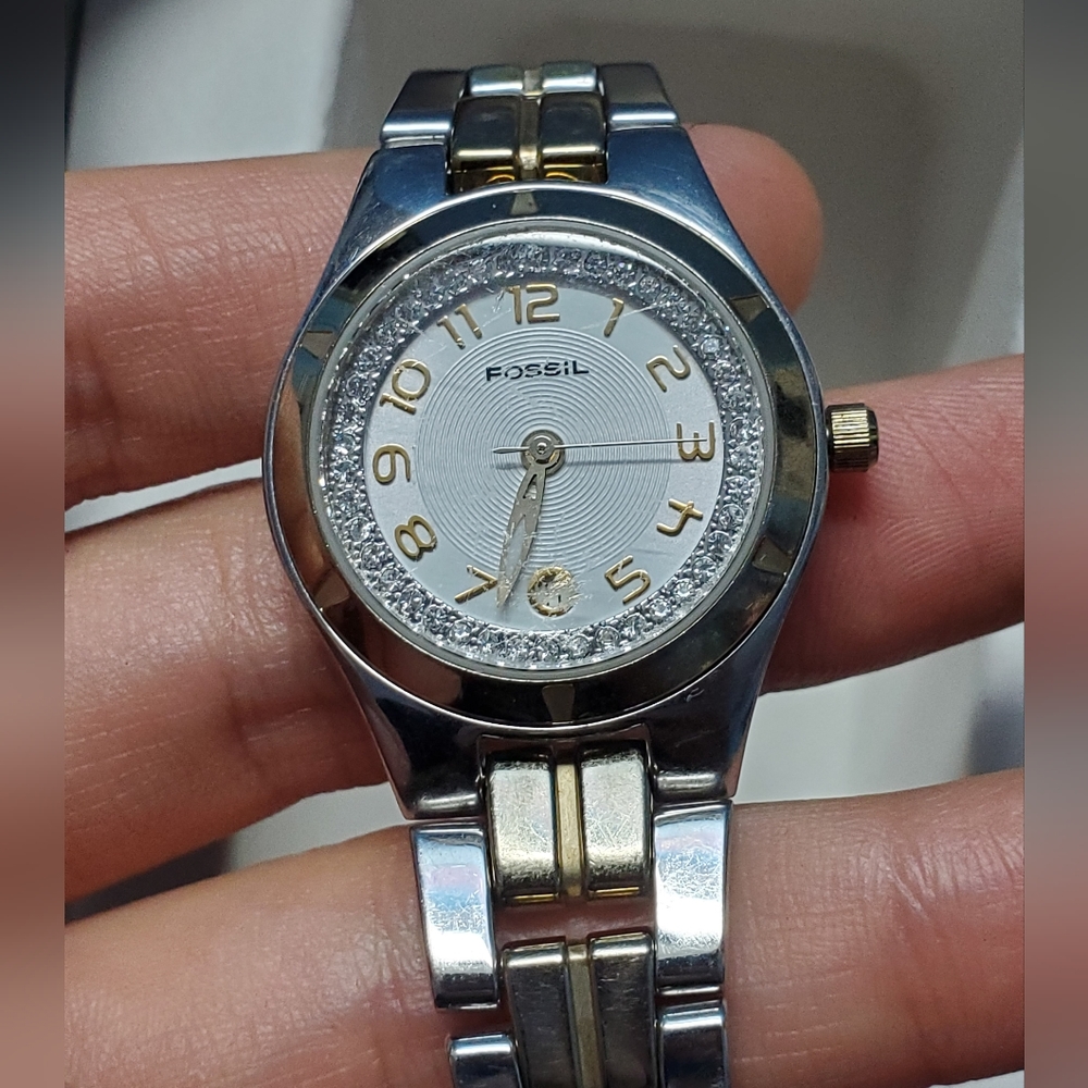 Fossil Watch, worn small face